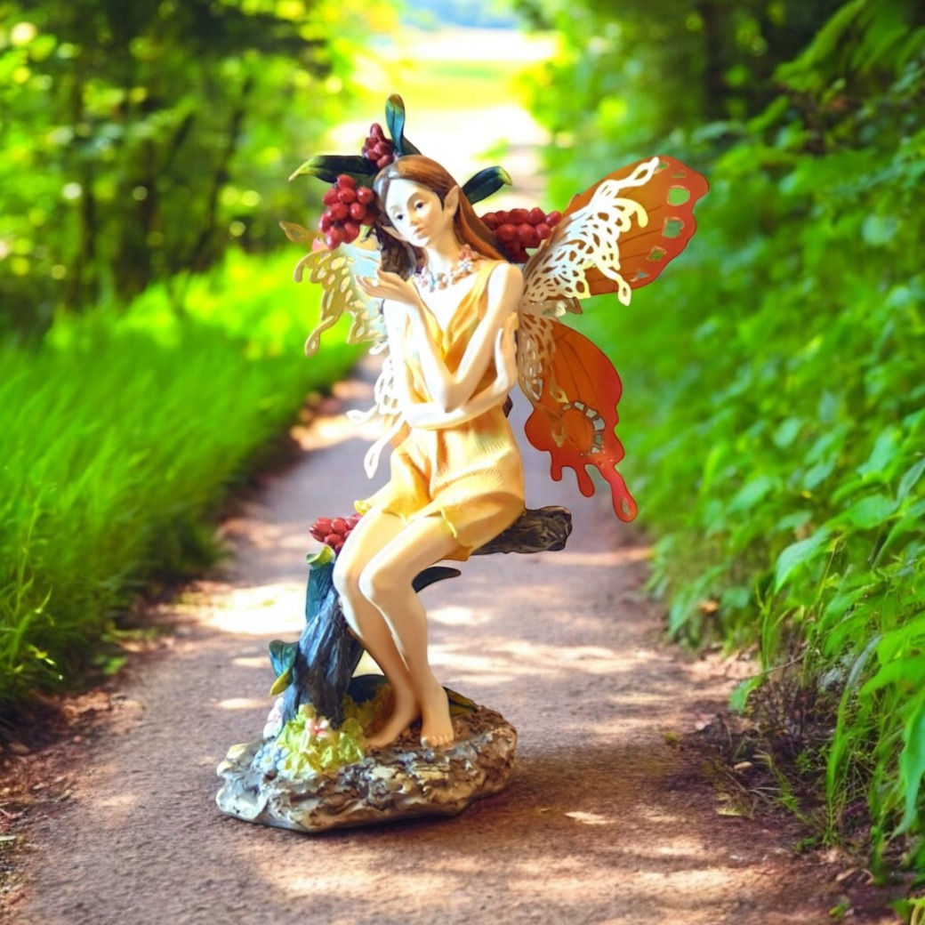 Splendide Fée Orange (avec défaut)