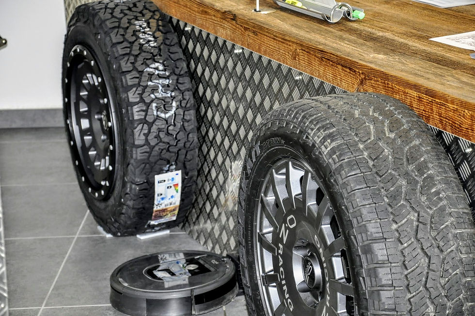 Offroad Alu Räder für den VW T6.1 California