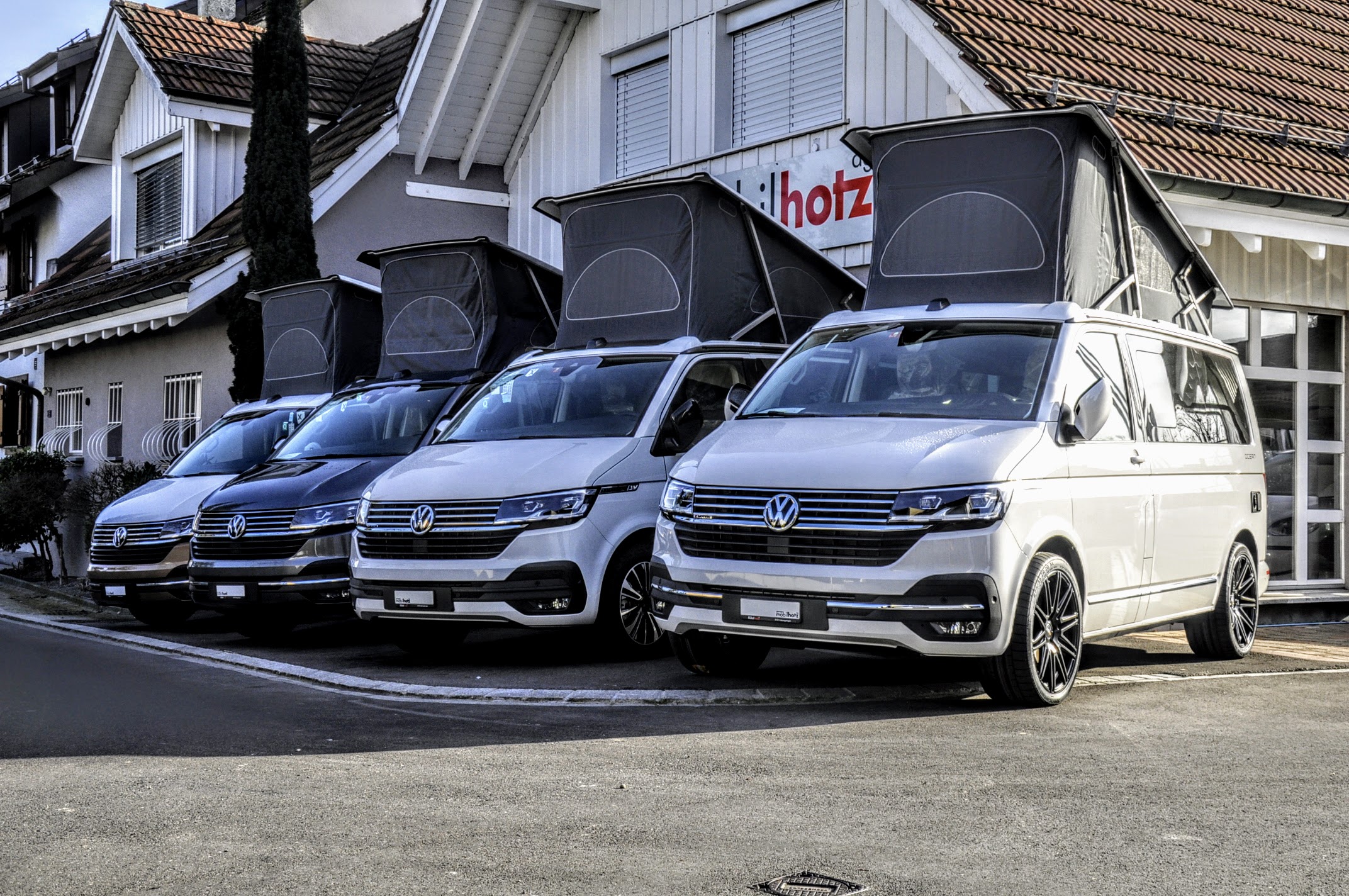 VW T6.1 bei der California Werkstatt