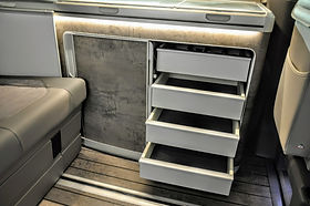 Schubladen unter Spüle 4 Stück