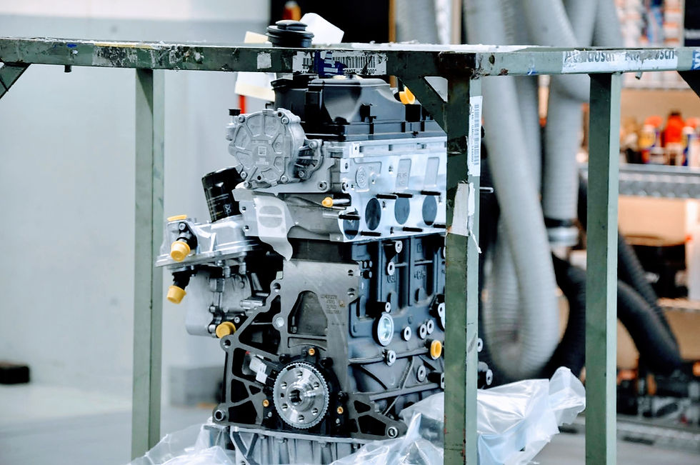 Neuer original VW Motor