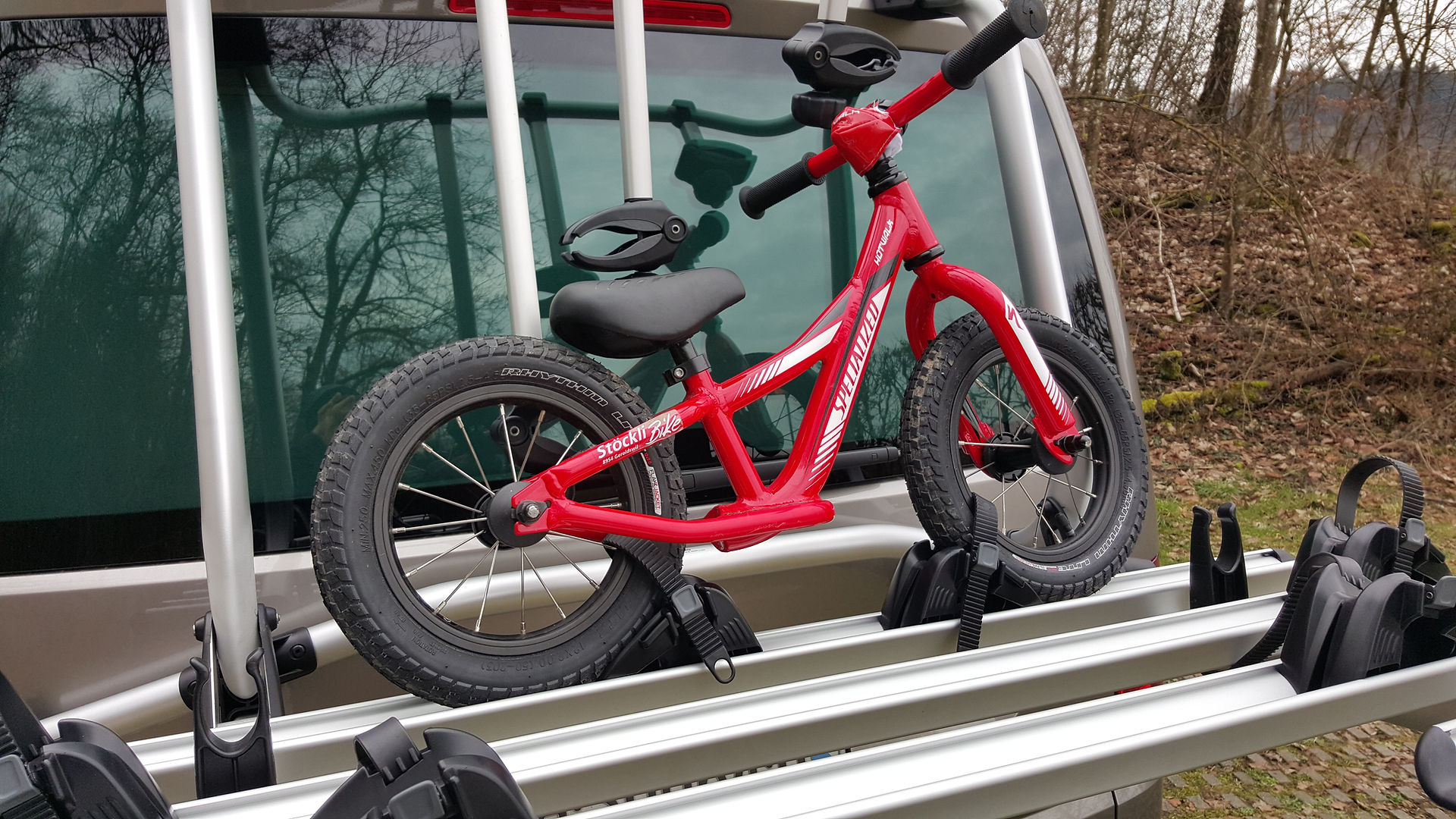 Fahrradträger für Heckklappe VW T6