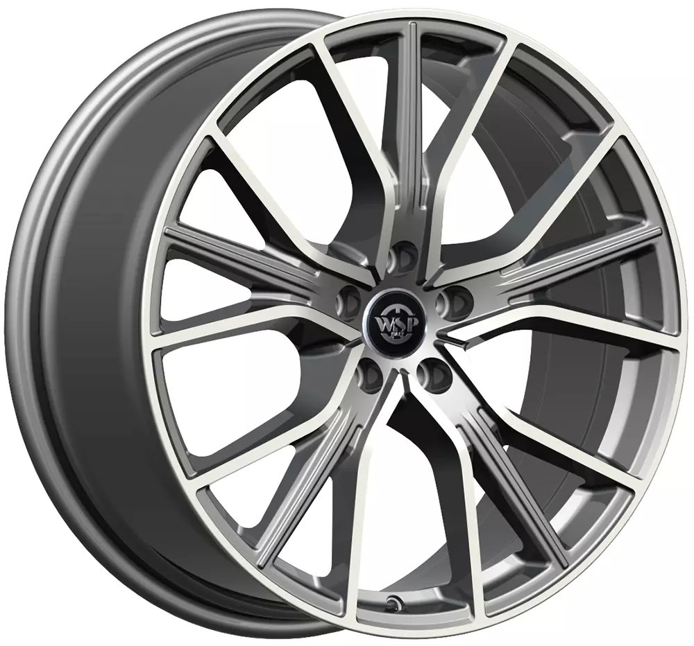 7.5x18 ZURICH WD004 5X108 46 65.1 MATT GM POLISHED