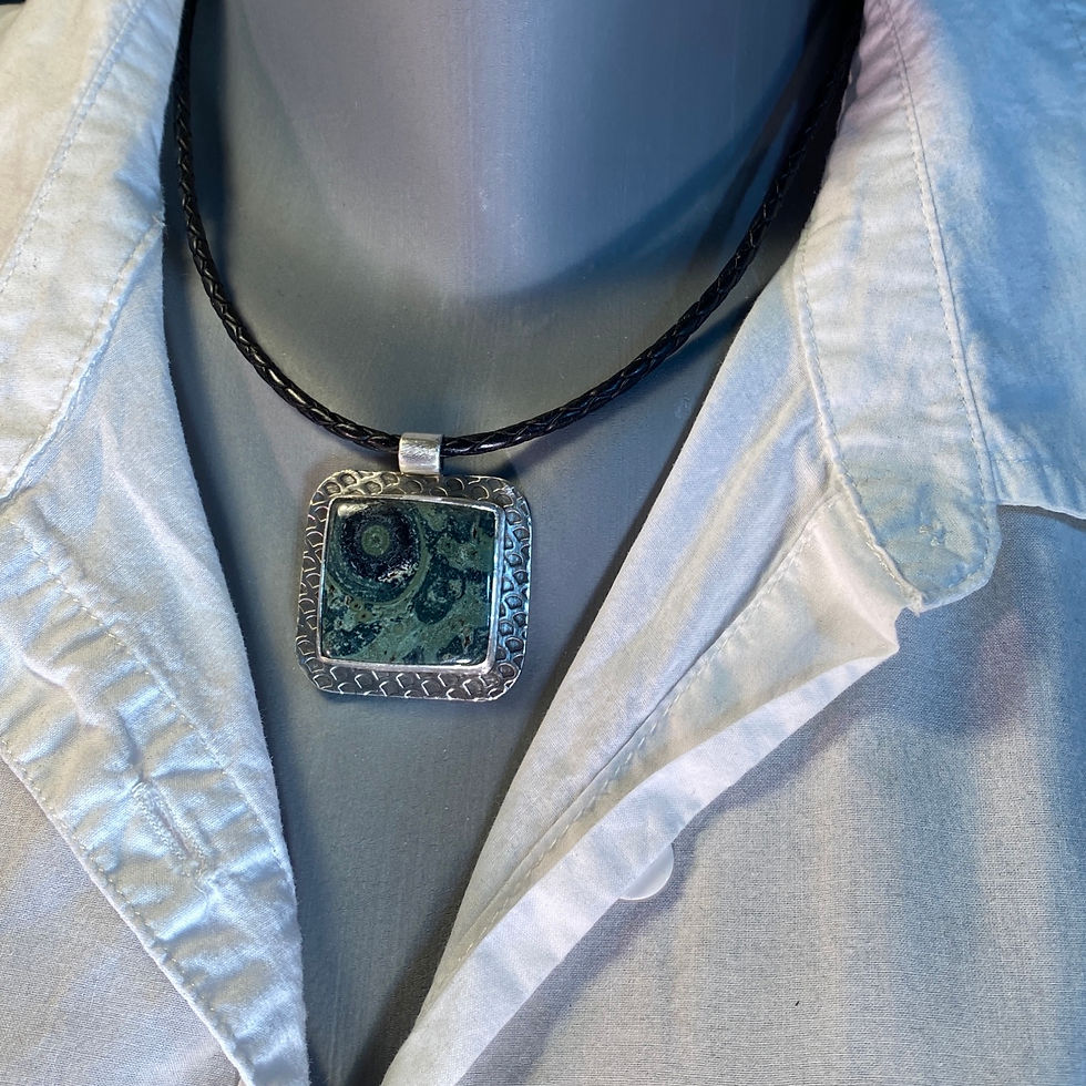 Thumbnail: Kambaba Jasper pendant
