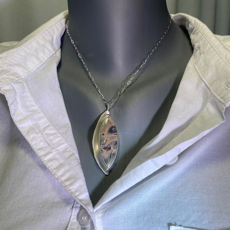Thumbnail: Fossil Palm Root pendant