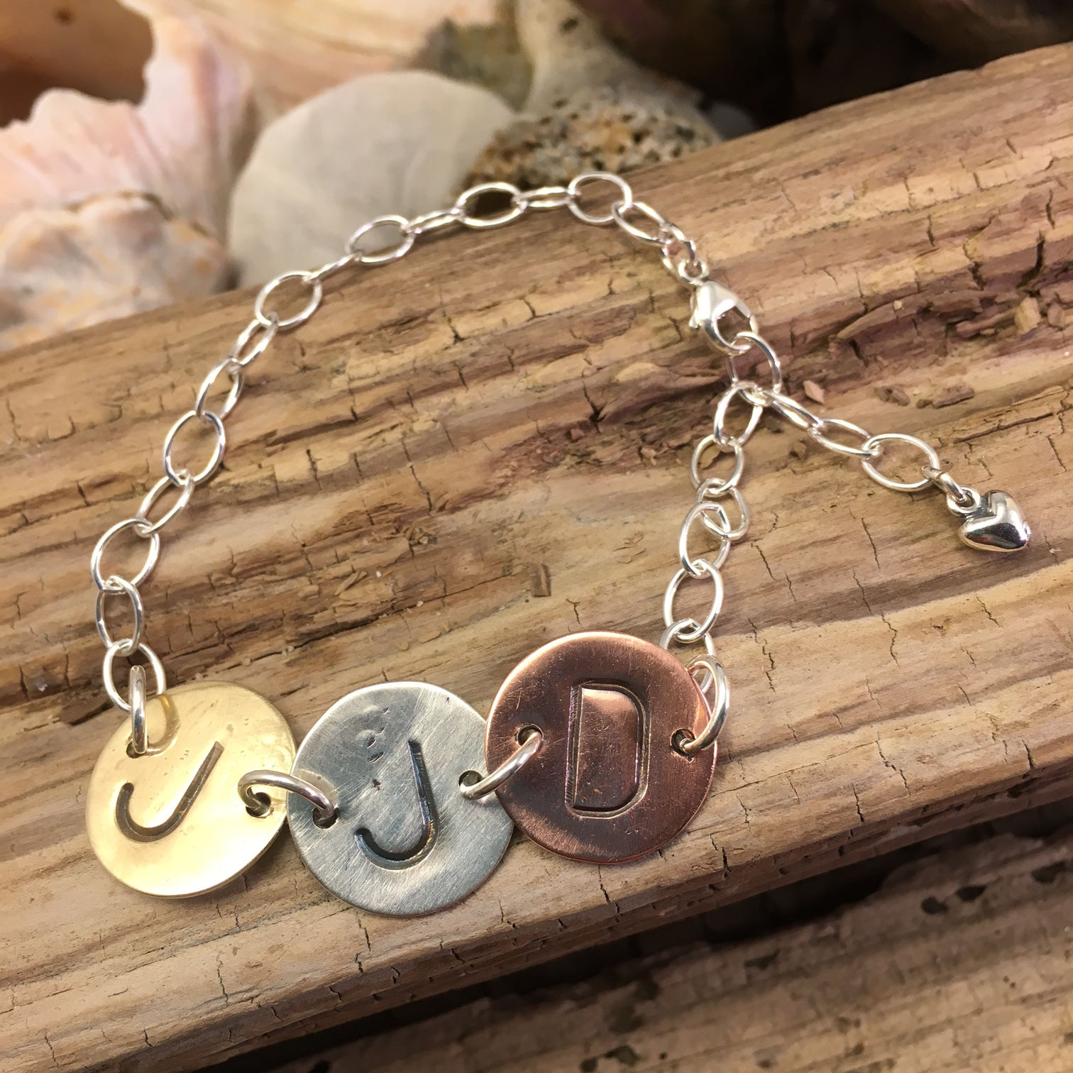 Build-Your-Own Initials Bracelet (deposit)