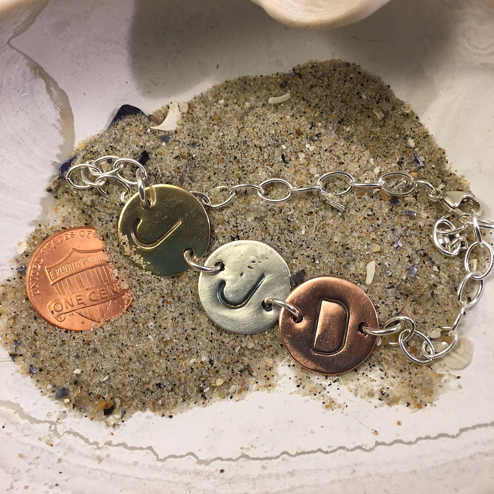 Thumbnail: Build-Your-Own Initials Bracelet (deposit)