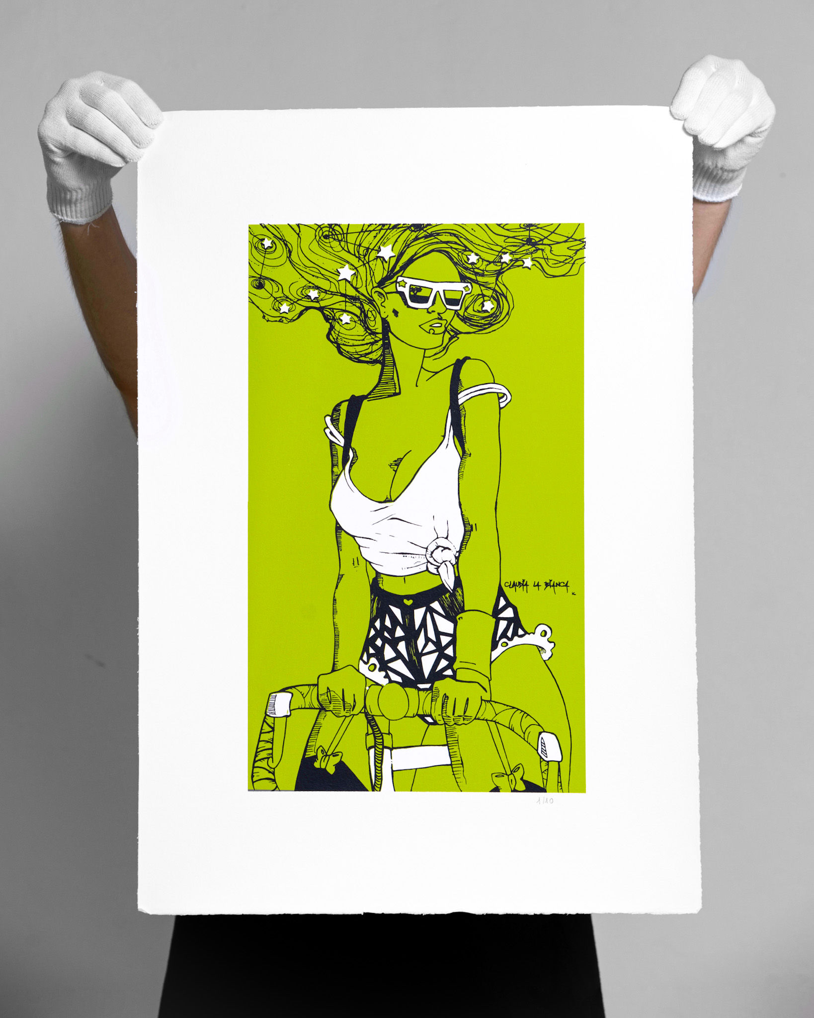 CLAUDIA LA BIANCA. 'SILKSCREEN III'