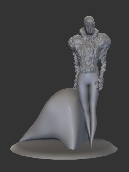 Sculpture 1 in Virtual Garden