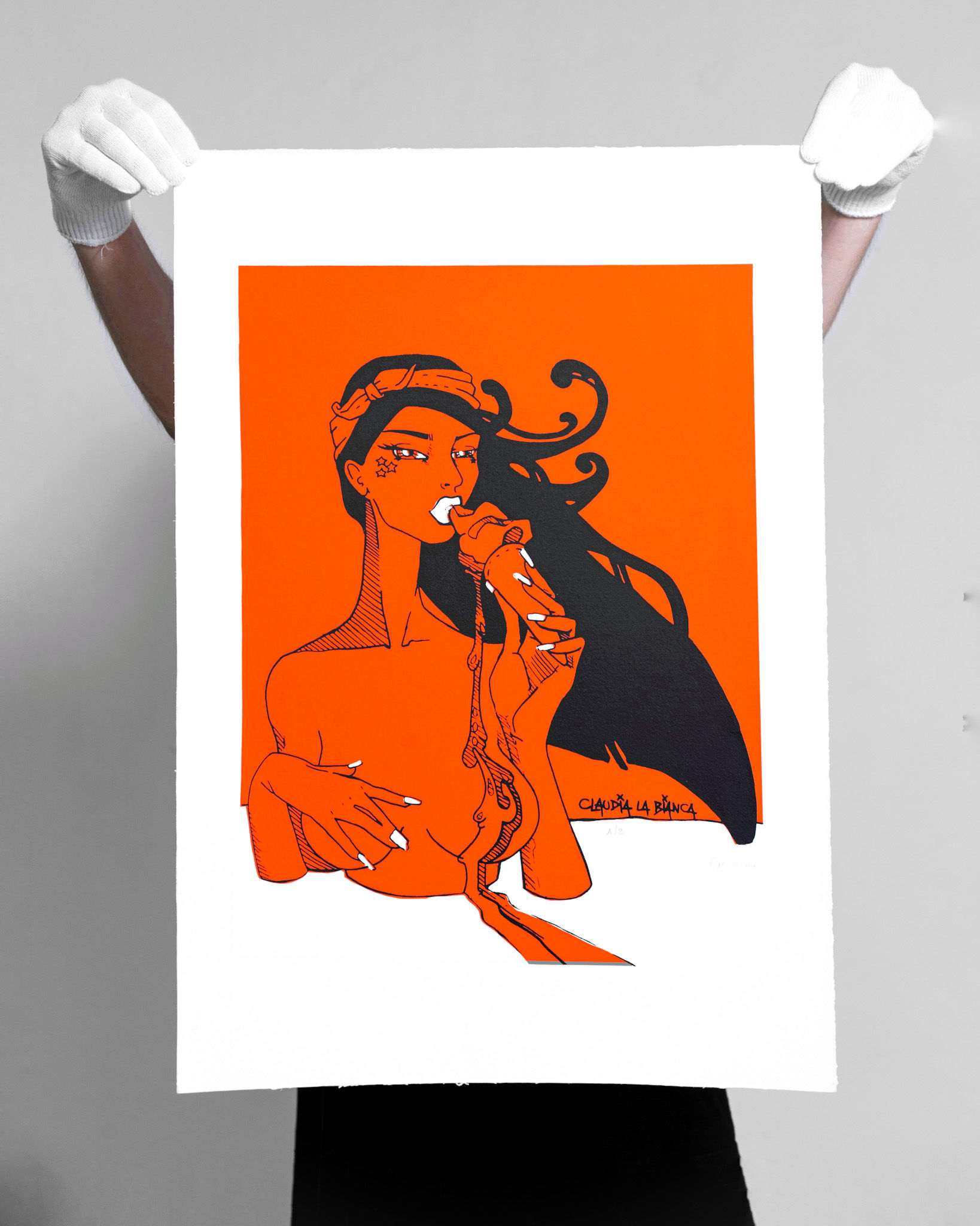 CLAUDIA LA BIANCA. 'SERIGRAFIA II'