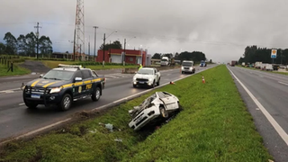Passageiro morre e motorista vai preso por embriaguez ao volante no Paraná