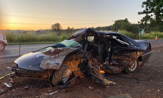 Três pessoas morrem e três ficam feridas em grave acidente na BR-163