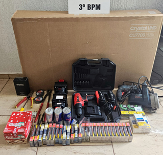 Adolescente é apreendido com objetos furtados em Bom Sucesso do Sul