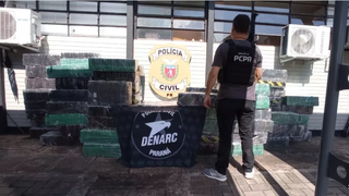 Dupla é presa com mais de 2,5 toneladas de maconha em Foz do Iguaçu