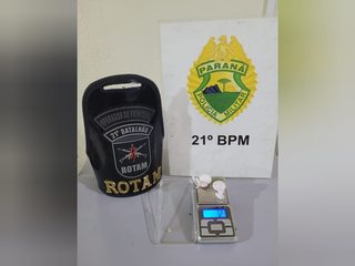ROTAM prende dois homens com cocaína que haviam comprado em Francisco Beltrão