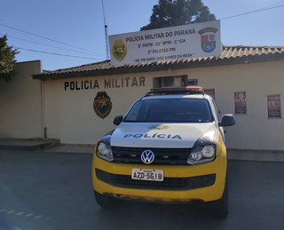 Homem com mandado de prisão é preso no CAPS em Marmeleiro