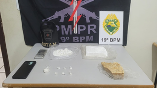 Jovem é detido em Toledo com cocaína e crack