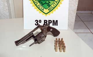 Arma de fogo é apreendida em São Jorge D’Oeste