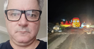 Homem morre colisão frontal na PR-562