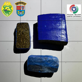 Após denúncia, dois homens são presos por tráfico de drogas