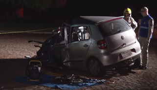 Acidente entre carro e caminhão deixa dois mortos e um ferido em Vitorino