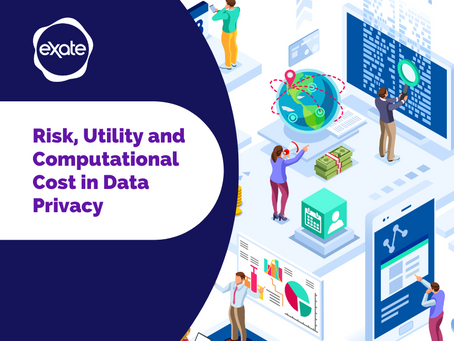 Risk, Utility and Computational Cost in Data Privacy by eXate