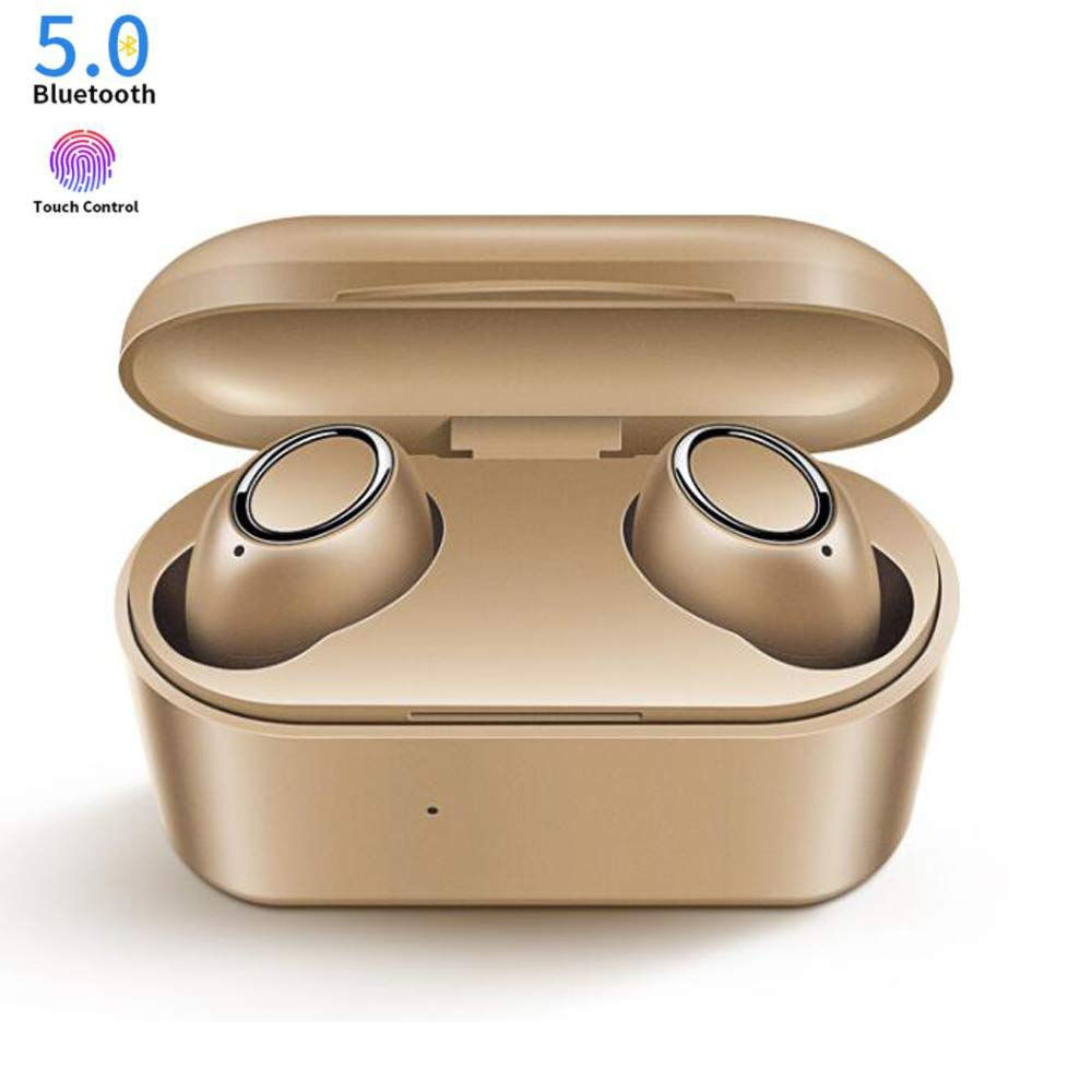Auriculares Bluetooth, MCSWKEY Mini Audífonos Inalámbricos Hi-Fi Estéreo in Ear
