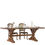 縮圖：Large 19th Century Trestle Style Farmhouse Dining table