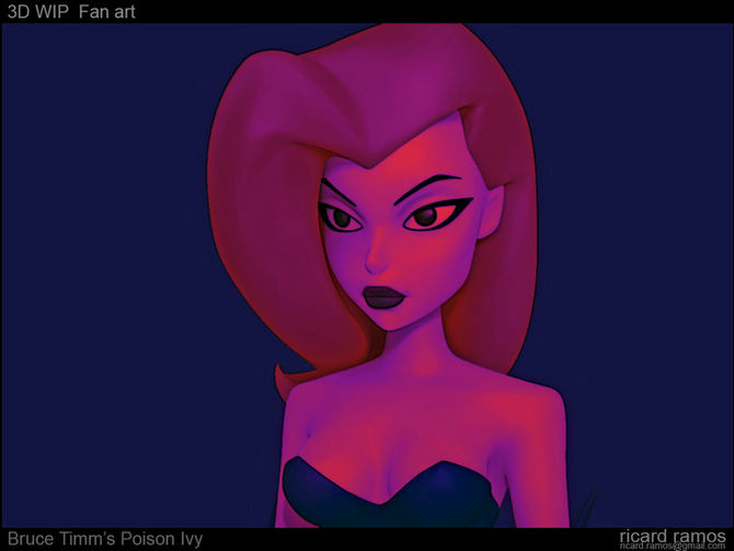 Poison Ivy by Bruce Timm (2)