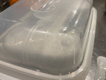 お漬物は冷蔵庫で。