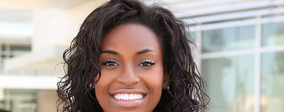 Business Woman Smiling
