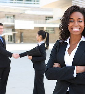 Business Woman Smiling
