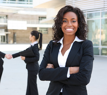 Business Woman Smiling