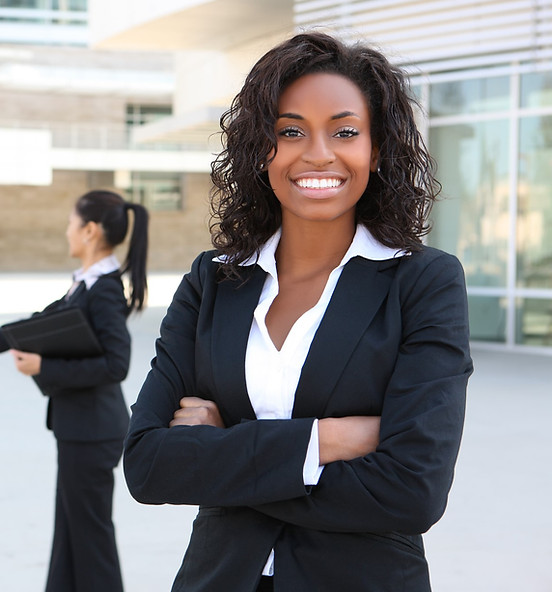 Business Woman Smiling