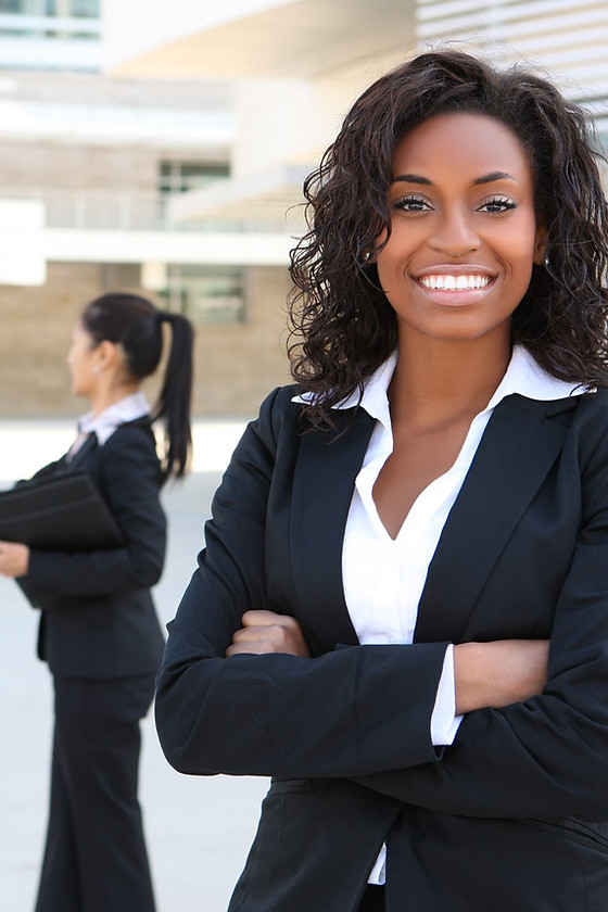 Business Woman Smiling