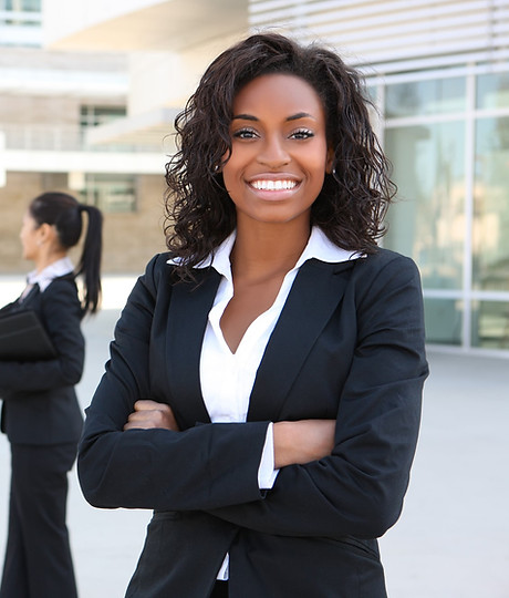 Business Woman Smiling