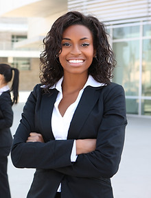 Business Woman Smiling