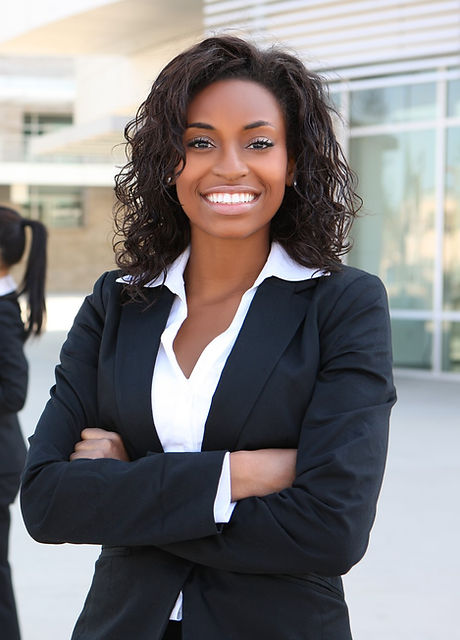 Business Woman Smiling