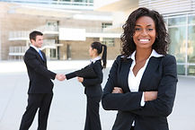 Business Woman Smiling