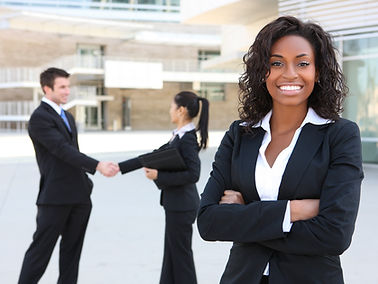 Business Woman Smiling