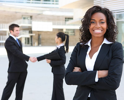 Business Woman Smiling