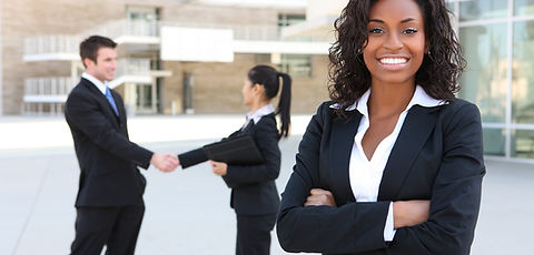 Business Woman Smiling