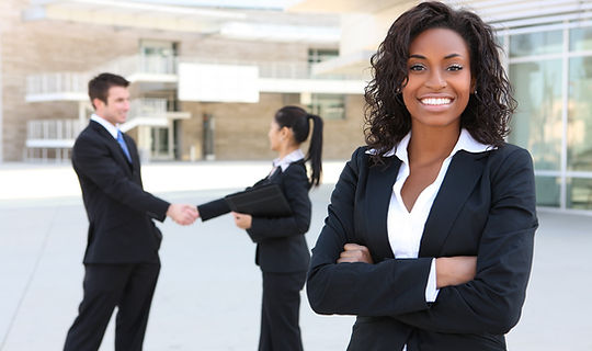 Business Woman Smiling