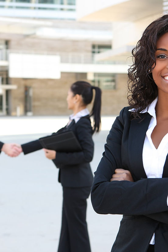 Business Woman Smiling