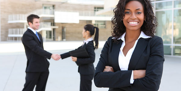 Business Woman Smiling