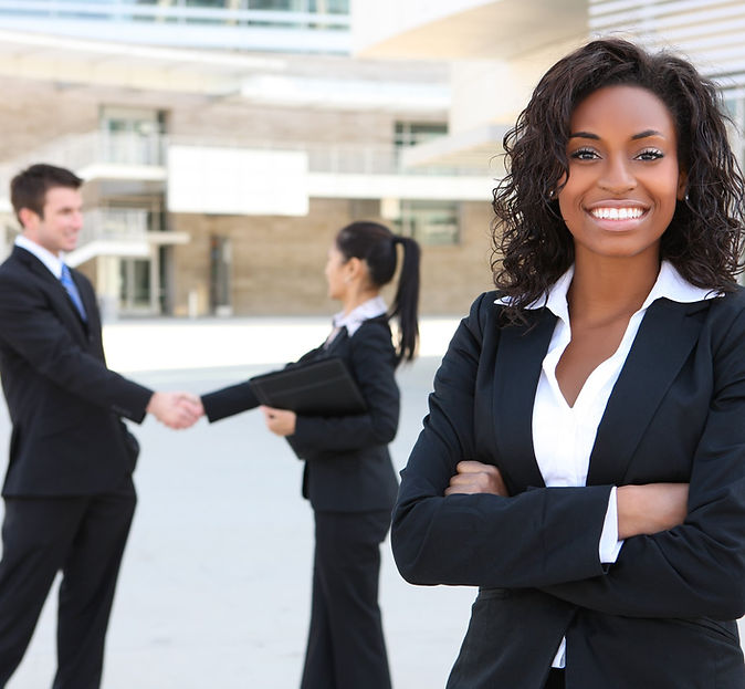 Business Woman Smiling