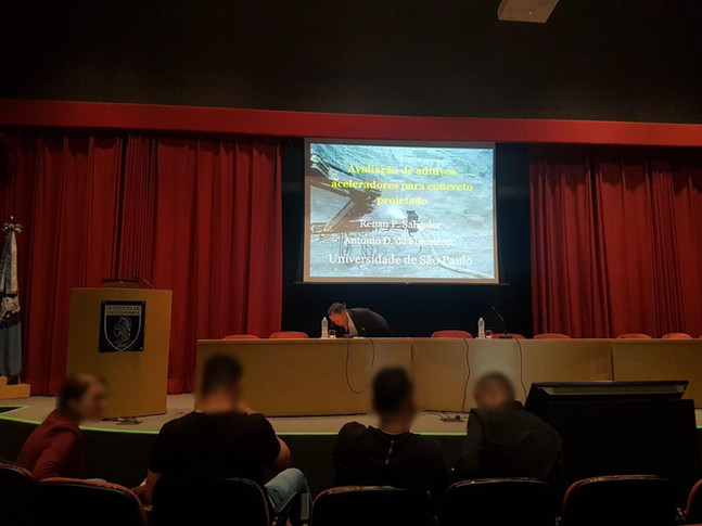 Palestra: Concreto Projetado: Compatibilidade Cimento/Acelerador, Microestrutura e Propriedades Mecâ