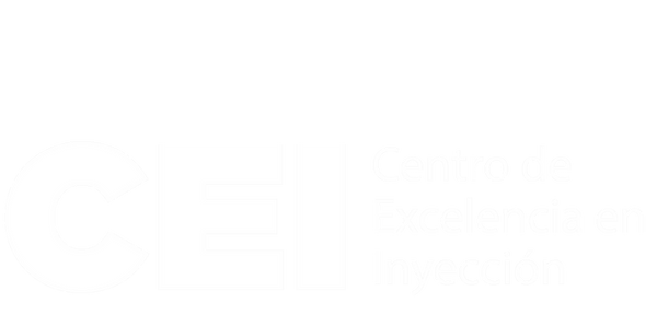 Logo CEI, Centro de Excelencia en Inyección, una división de PM Tec Engineering