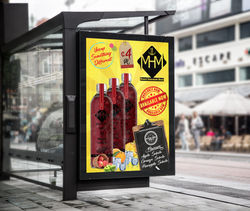 MHM Promo Bus Stop Billboard