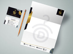 Dwane Closet Letterhead And Business Card-